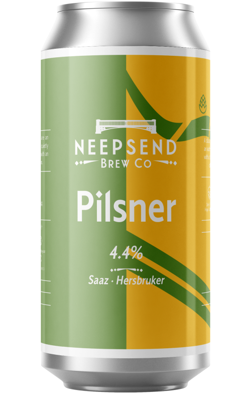 Pilsner can label