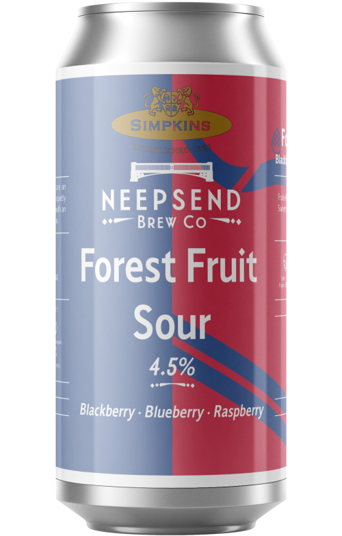 Forest Fruit Sour can label