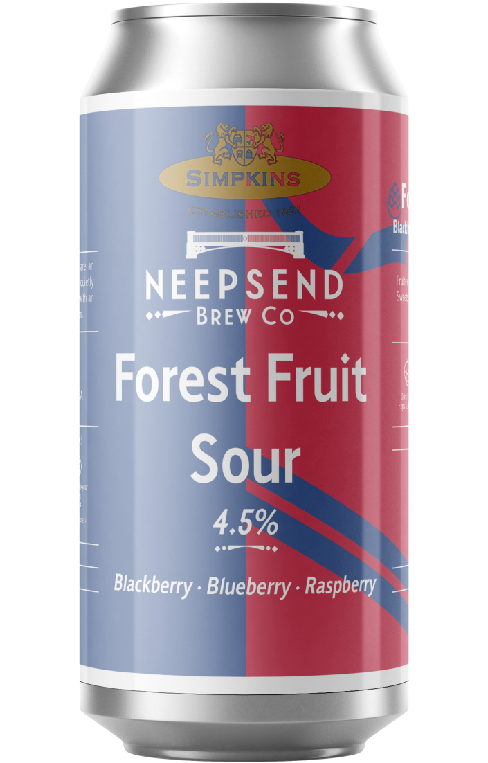 Forest Fruit Sour can label