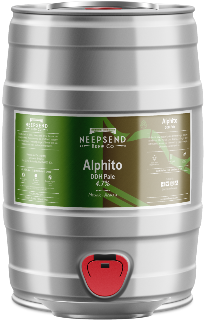 Alphito 5L Mini Keg